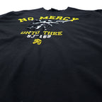 Sean John 00s NO MERCY Embroidered T-Shirt XL Black Cotton Big Size