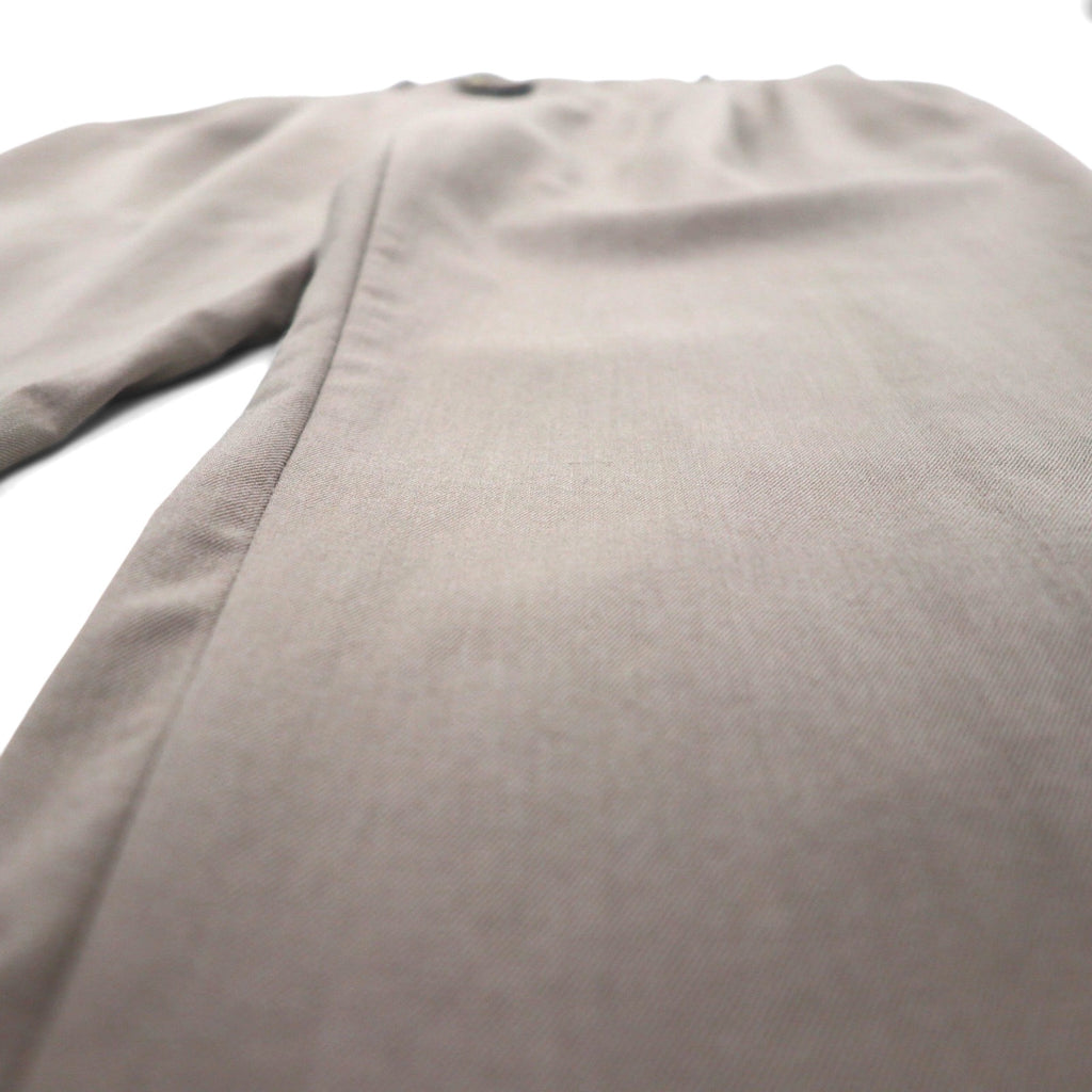 NAUTICA 2-pleat wide-leg slacks, size L, beige wool