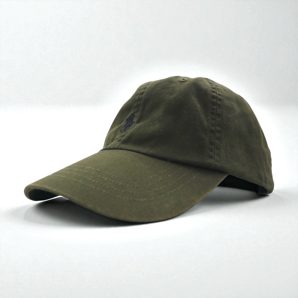 POLO RALPH LAUREN Baseball Cap, 59cm, Cotton, with Belt and Small Pony Embroidery