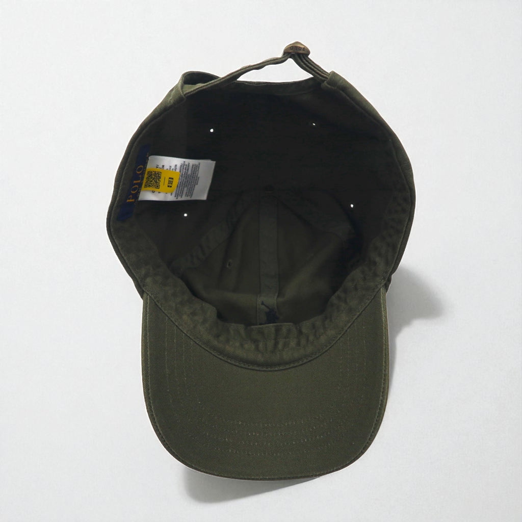 POLO RALPH LAUREN Baseball Cap, 59cm, Cotton, with Belt and Small Pony Embroidery