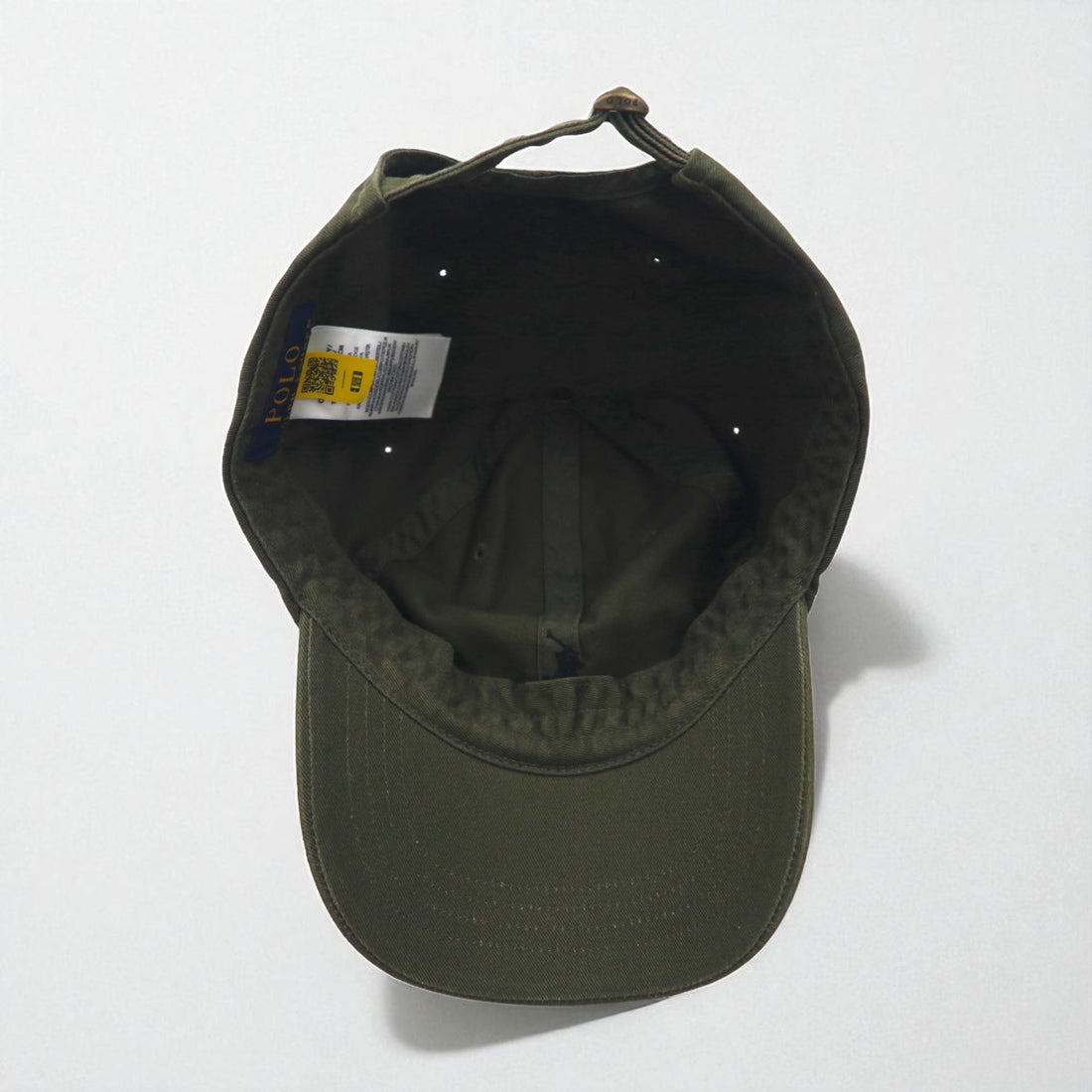 POLO RALPH LAUREN Baseball Cap, 59cm, Cotton, with Belt and Small Pony Embroidery
