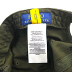 POLO RALPH LAUREN Baseball Cap, 59cm, Cotton, with Belt and Small Pony Embroidery