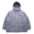 Cabela's 90s Detachable Hood 65/35 Cross Goose Down Jacket, XL, Grey, Drawcord