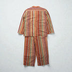 Paul Smith シグネチャー イージー セットアップ M マルチストライプ パジャマセット マルチカラー