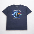 PINK FLOYD Pink Floyd Rock Band T-Shirt Band Tee 2XL Navy Madness The Dark Side of the Moon Made in El Salvador