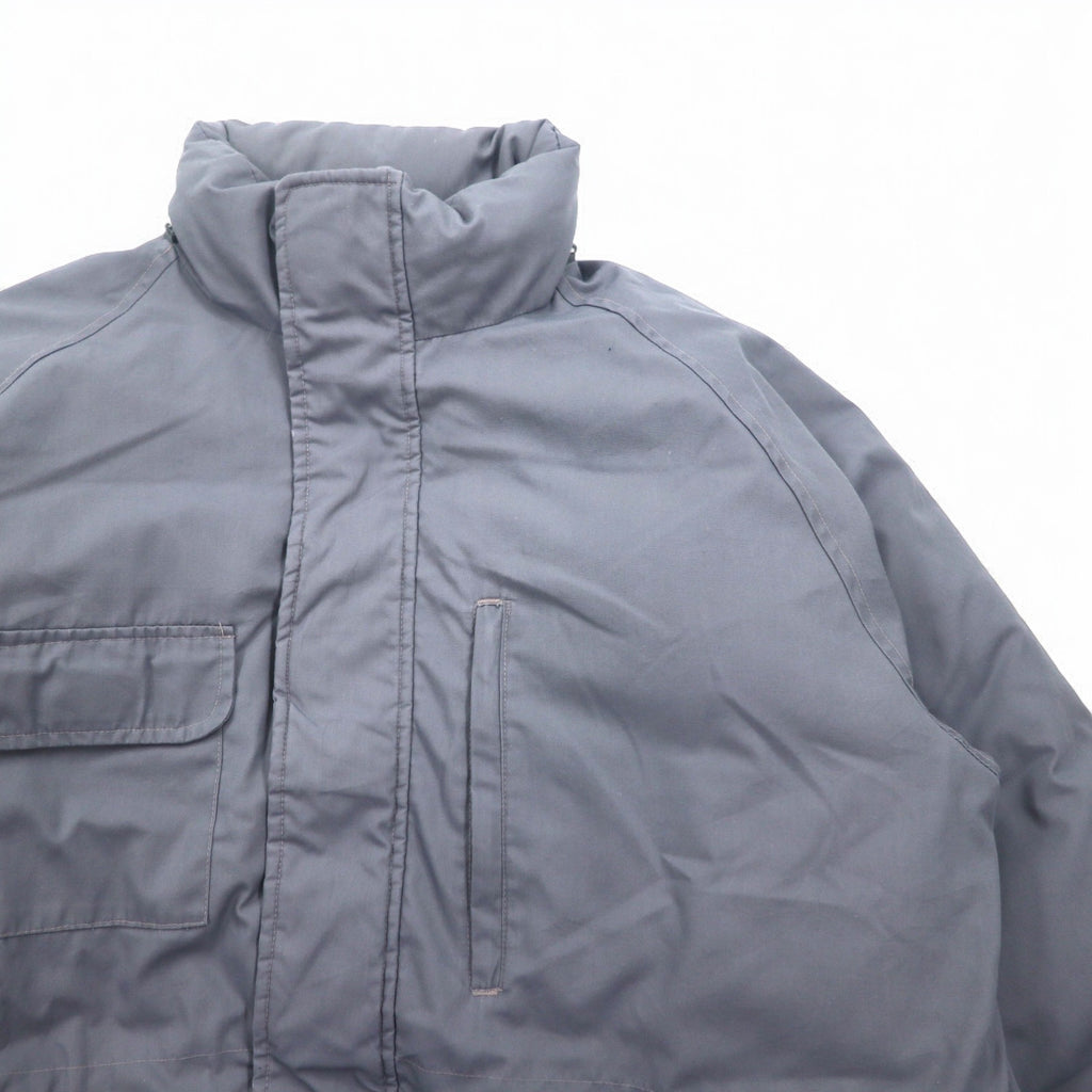 Cabela's 90s Detachable Hood 65/35 Cross Goose Down Jacket, XL, Grey, Drawcord
