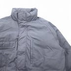 Cabela's 90s Detachable Hood 65/35 Cross Goose Down Jacket, XL, Grey, Drawcord