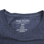 PINK FLOYD Pink Floyd Rock Band T-Shirt Band Tee 2XL Navy Madness The Dark Side of the Moon Made in El Salvador
