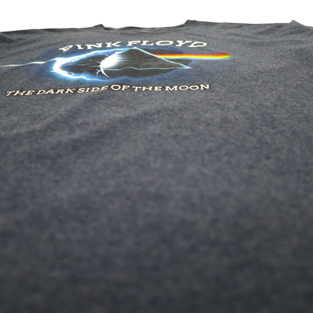 PINK FLOYD Pink Floyd Rock Band T-Shirt Band Tee 2XL Navy Madness The Dark Side of the Moon Made in El Salvador
