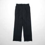 Burberry's Classics Vintage Super 100s 3B Suit Set, Size L, Black Wool with Shadow Stripe