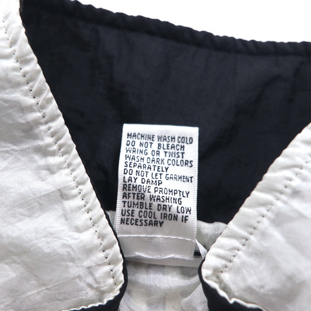 Vintage 80s Windbreaker Jacket SUNTERRA Nylon Jacket Jersey L White All-over Pattern