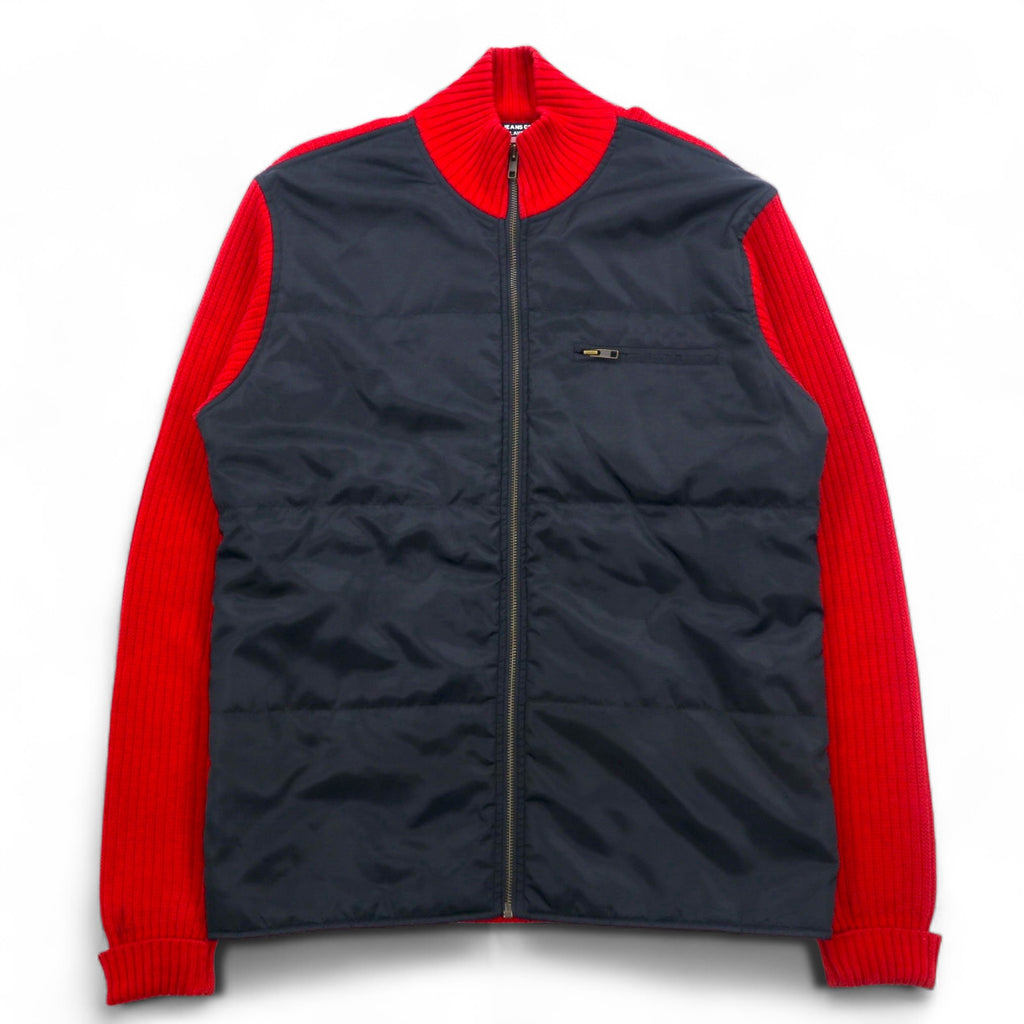 POLO JEANS CO. RALPH LAUREN 90s Nylon-switched driver's knit jacket, size M, red