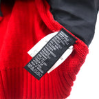 POLO JEANS CO. RALPH LAUREN 90s Nylon-switched driver's knit jacket, size M, red