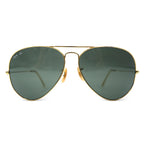 日本然リトテ-古着オンライン-Ray-Ban ボシュロム社製 Bausch Lomb USA ヴィンテージ ティアドロップ サングラス ゴールド B&L-Ray-Ban Bausch Lomb Made Bausch Lomb USA Vintage Teardrop Sunglasses Gold B&L
