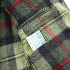 COLAMTISS 1970s French Corduroy Hunting Jacket, Khaki, Size L, DMC Zipper, Eurowork