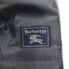 Burberry's Old Cashmere Blend 2B Tweed Jacket, Size M, Gray, Wool, Made in Japan