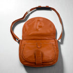 BREE Stockholm 29 Cross Shoulder Camera Bag in Brown Leather