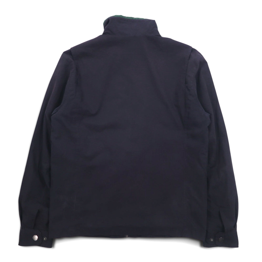 LONDON FOG Peach Skin Swing Top Harrington Jacket L Black High Neck
