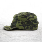 OTTO COLLECTION Flip Cap Work Cap ONE Khaki Camouflage Short Visor