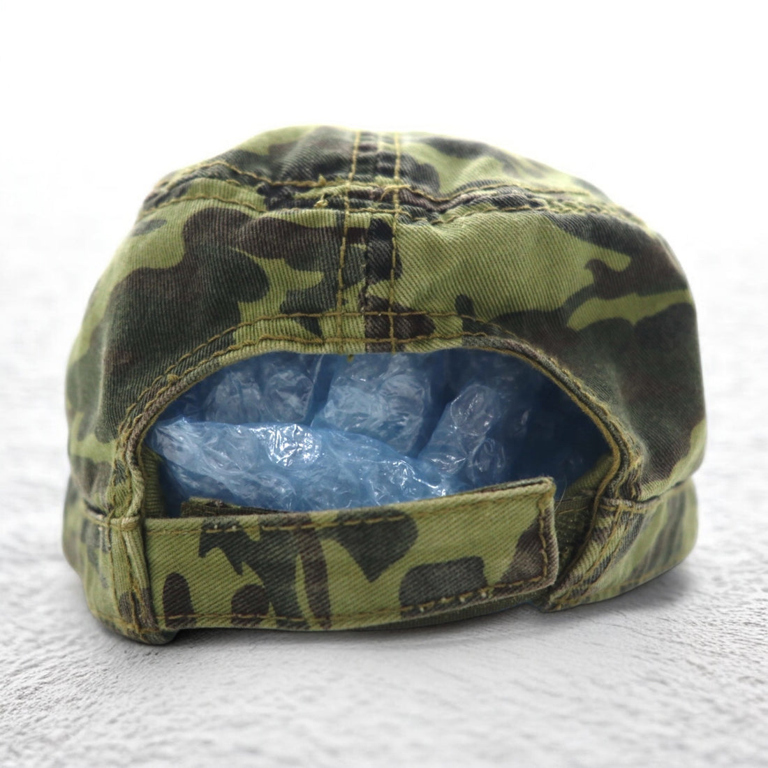OTTO COLLECTION Flip Cap Work Cap ONE Khaki Camouflage Short Visor