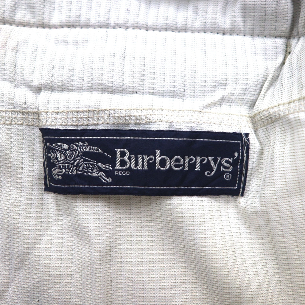 Burberry's 1980s West German-made wide-leg corduroy pants, size L, brown, cotton.
