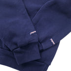 JAN SPORT Made in USA 90's College Embroidery Sweatshirt M Navy Cotton UNIVERSITY OF ALUMNI MISSISSIPPI