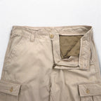 Carhartt Cargo Work Pants L Beige Cotton B355 FDK