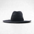 KIJIMA TAKAYUKI Rabbit Hair Felt Wide Brim Hat, Size 1, Gray Wool, EX-22202