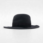 KIJIMA TAKAYUKI Rabbit Hair Felt Wide Brim Hat, Size 1, Gray Wool, EX-22202