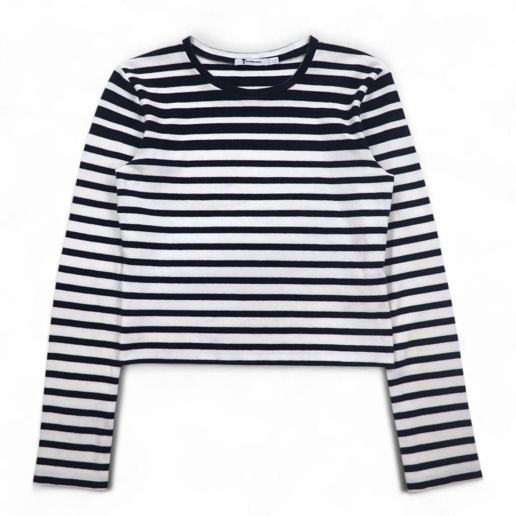 T BY ALEXANDER WANG Cropped Border Long Sleeve T-Shirt Long TM UNITED ARROWS Exclusive 1552-343-0101