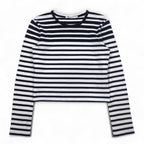 T BY ALEXANDER WANG Cropped Border Long Sleeve T-Shirt Long TM UNITED ARROWS Exclusive 1552-343-0101