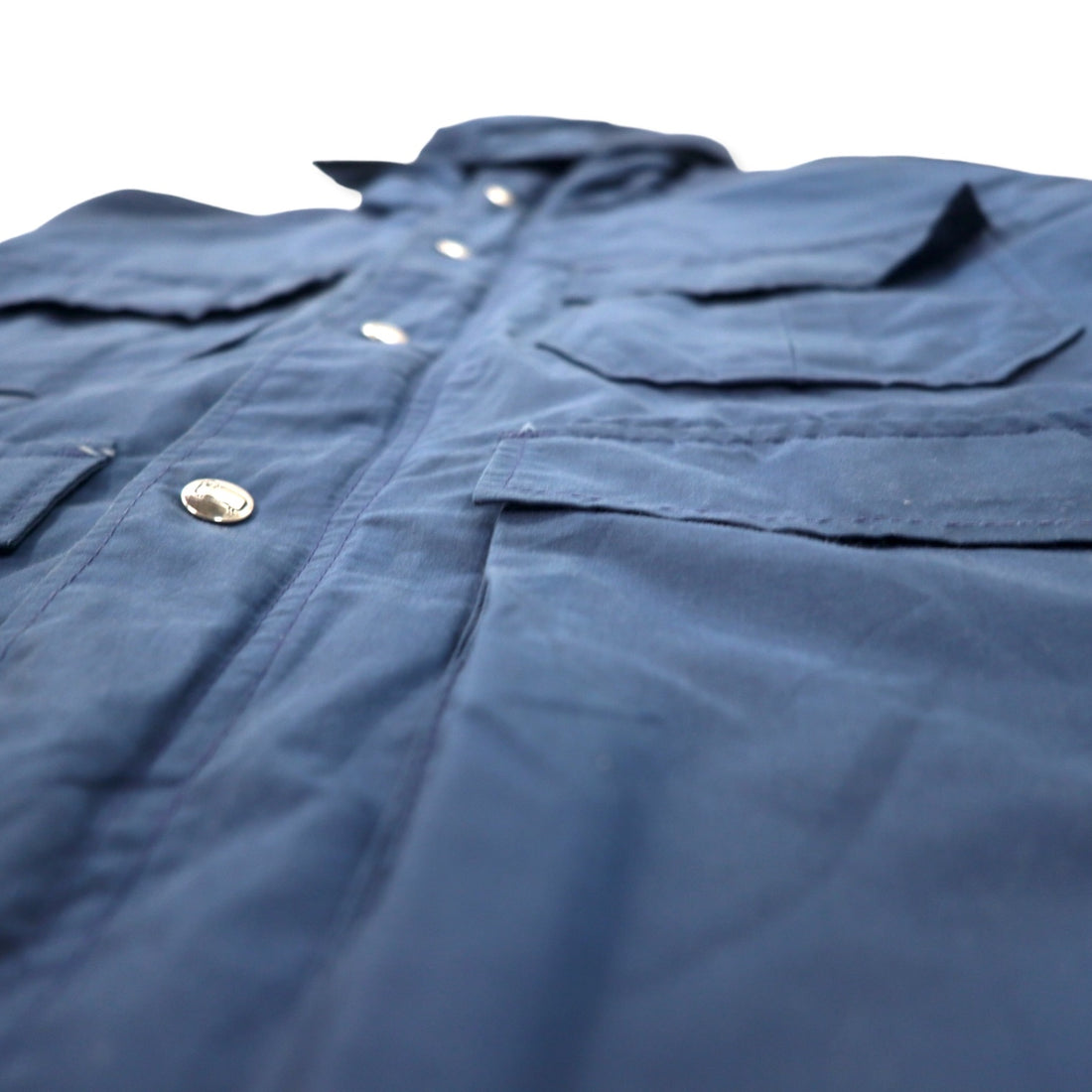 Woolrich 70s Mountain Parka, M, Navy, Polyester, Double Zip, White Tag, Tear TALON