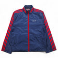 adidas originals 00s nylon jacket jersey S navy 3 stripes stowable hood