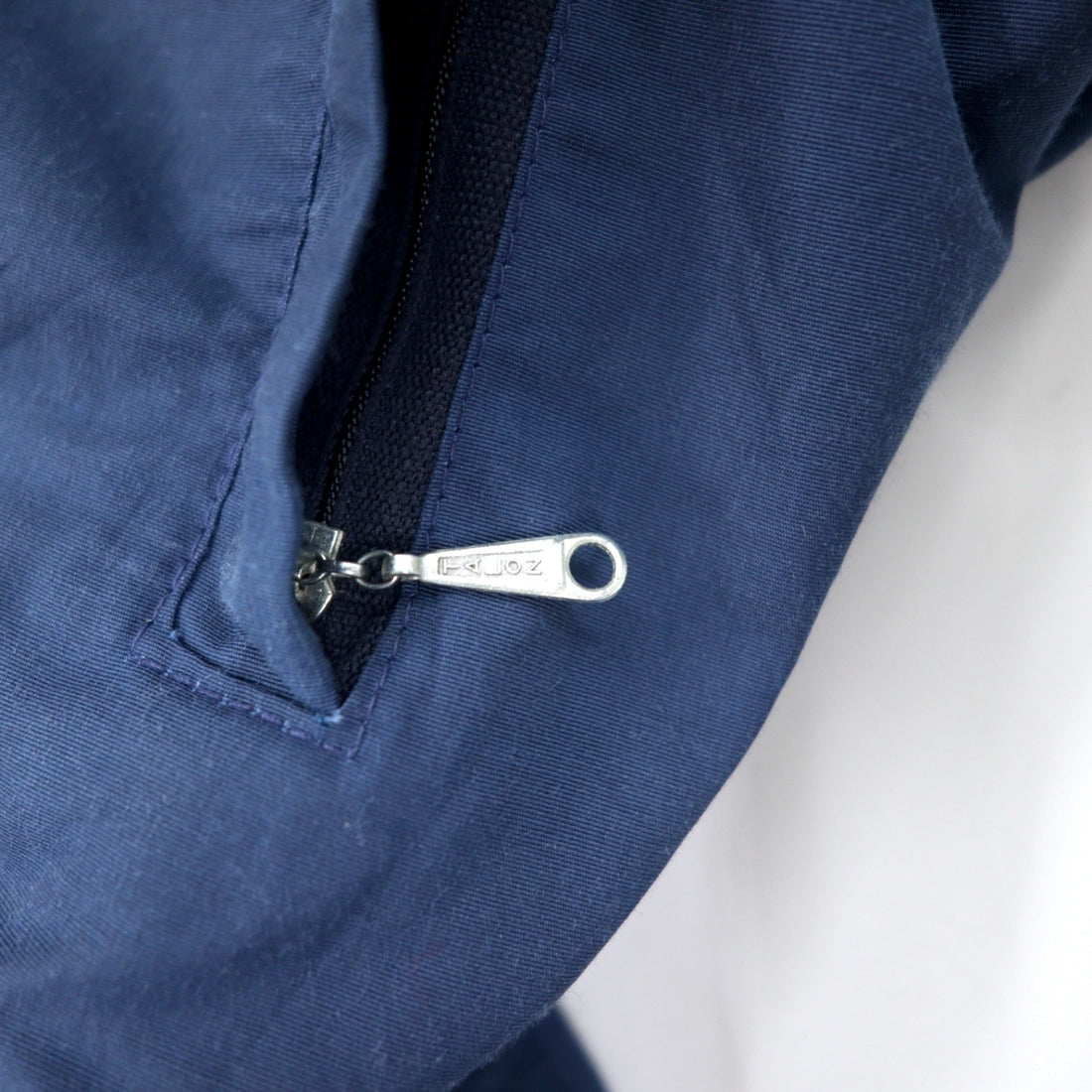 Woolrich 70s Mountain Parka, M, Navy, Polyester, Double Zip, White Tag, Tear TALON