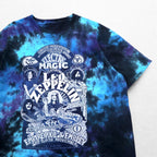 LED ZEPPELIN Led Zeppelin Rock Band T-Shirt Band Tee XL Blue Tie-dye ELECTRIC MAGIC Electric Magician LIQUID BLUE