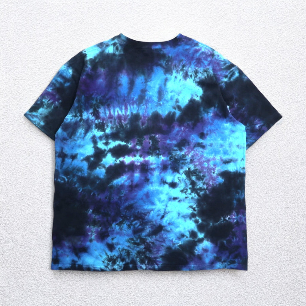 LED ZEPPELIN Led Zeppelin Rock Band T-Shirt Band Tee XL Blue Tie-dye ELECTRIC MAGIC Electric Magician LIQUID BLUE