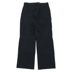 MARITHE FRANCOIS GIRBAUD Double knee black jeans Denim pants S Black Cotton Zipper fly Made in Japan