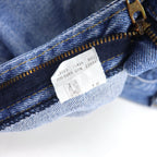 Lee 90年代 USA製 デニムパンツ 34 ブルー コットン レザーパッチ ジッパーフライ 200-8989