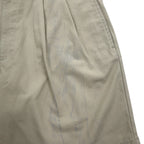 DOCKERS (Levi's) Duck Canvas Tuck Shorts, Size L, Beige, Cotton