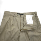 DOCKERS (Levi's) Duck Canvas Tuck Shorts, Size L, Beige, Cotton