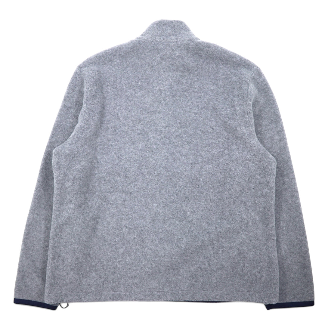 POLO GOLF RALPH LAUREN 90s Half Snap Fleece Jacket XL Gray Polyester Drawcord