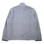 POLO GOLF RALPH LAUREN 90s Half Snap Fleece Jacket XL Gray Polyester Drawcord