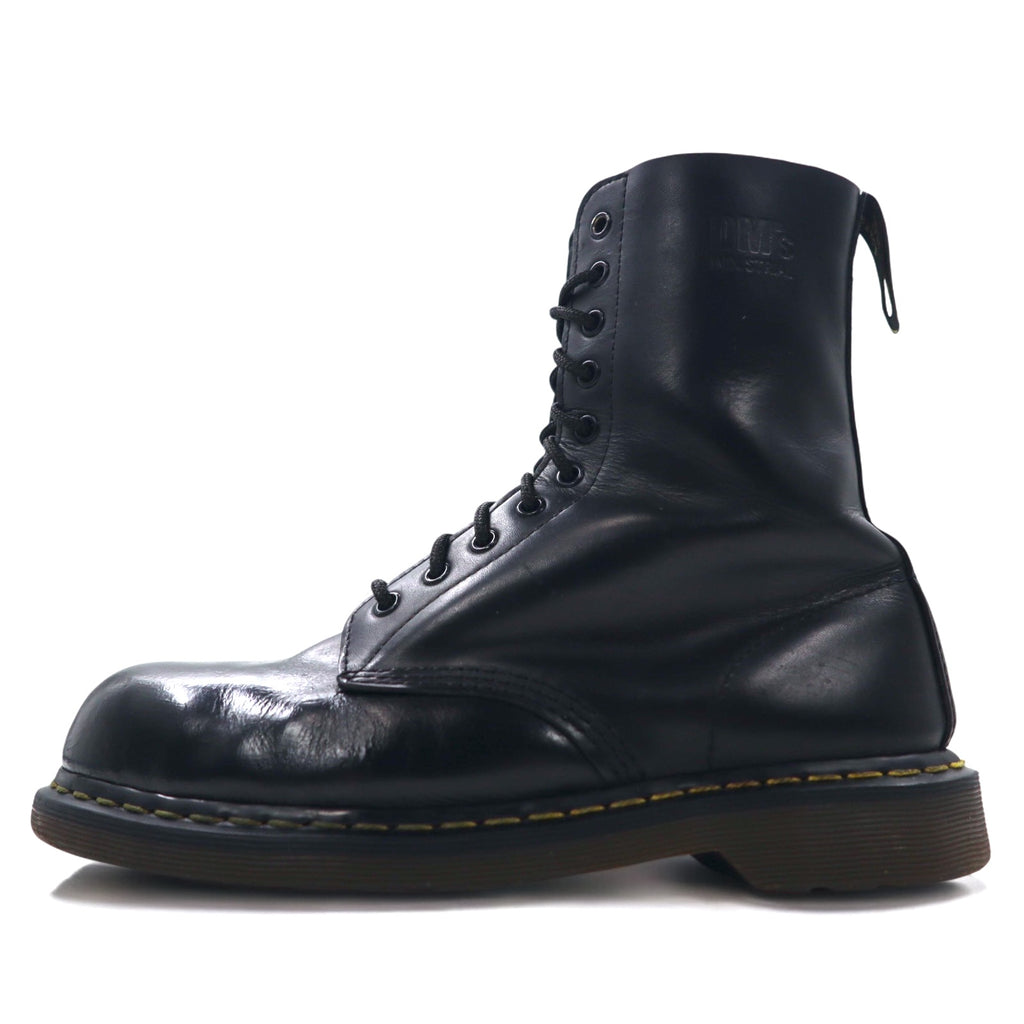 Dr. Martens 10 EYE BOOTS 10-hole lace-up boots, 28cm, black, leather