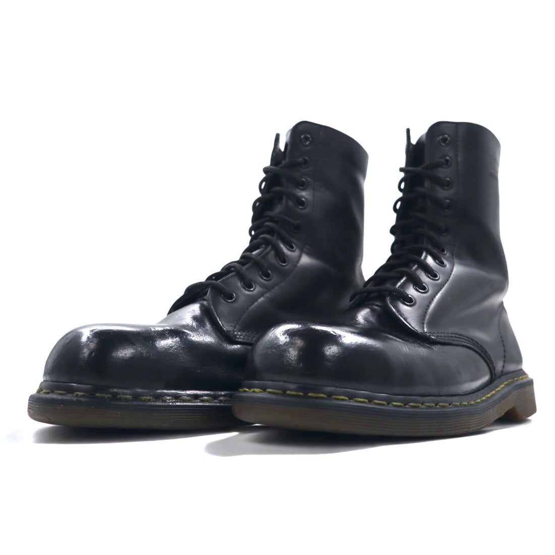 Dr. Martens 10 EYE BOOTS 10-hole lace-up boots, 28cm, black, leather