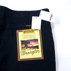 Wrangler ランチャー ドレス スラックスパンツ L ネイビー ポリエステル センタープレス WRANCHER DRESS WI1141-04L 未使用品