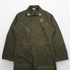 Italian Military MILITARE Flight Jumpsuit Overalls All-in-one M Khaki Cotton Military