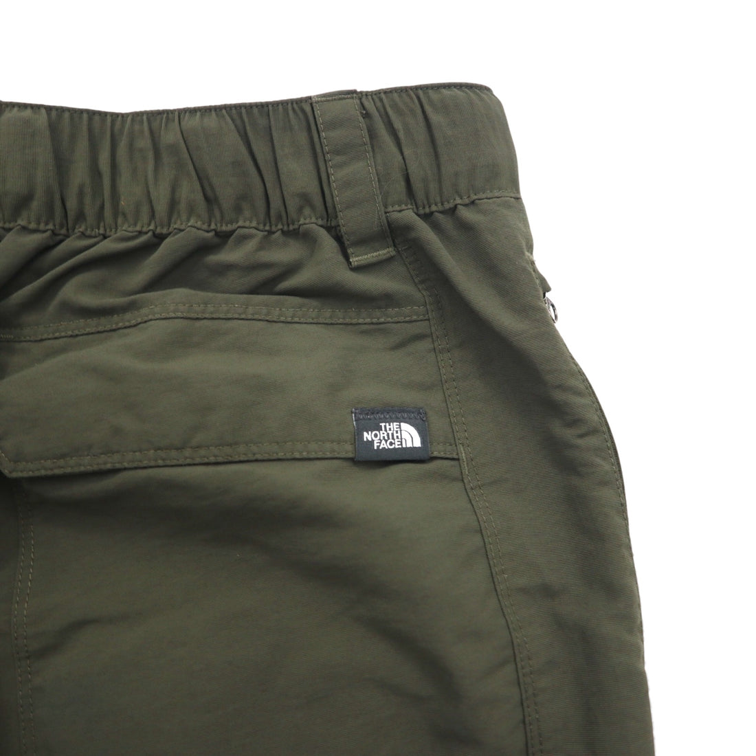 THE NORTH FACE Outdoor 2-Way Convertible Cargo Pants, Size M, Khaki, Nylon, US Standard, AJFB