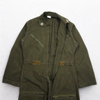 Italian Military MILITARE Flight Jumpsuit Overalls All-in-one M Khaki Cotton Military