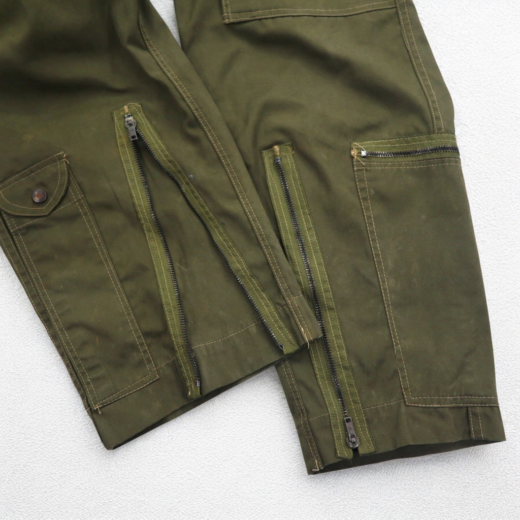 Italian Military MILITARE Flight Jumpsuit Overalls All-in-one M Khaki Cotton Military