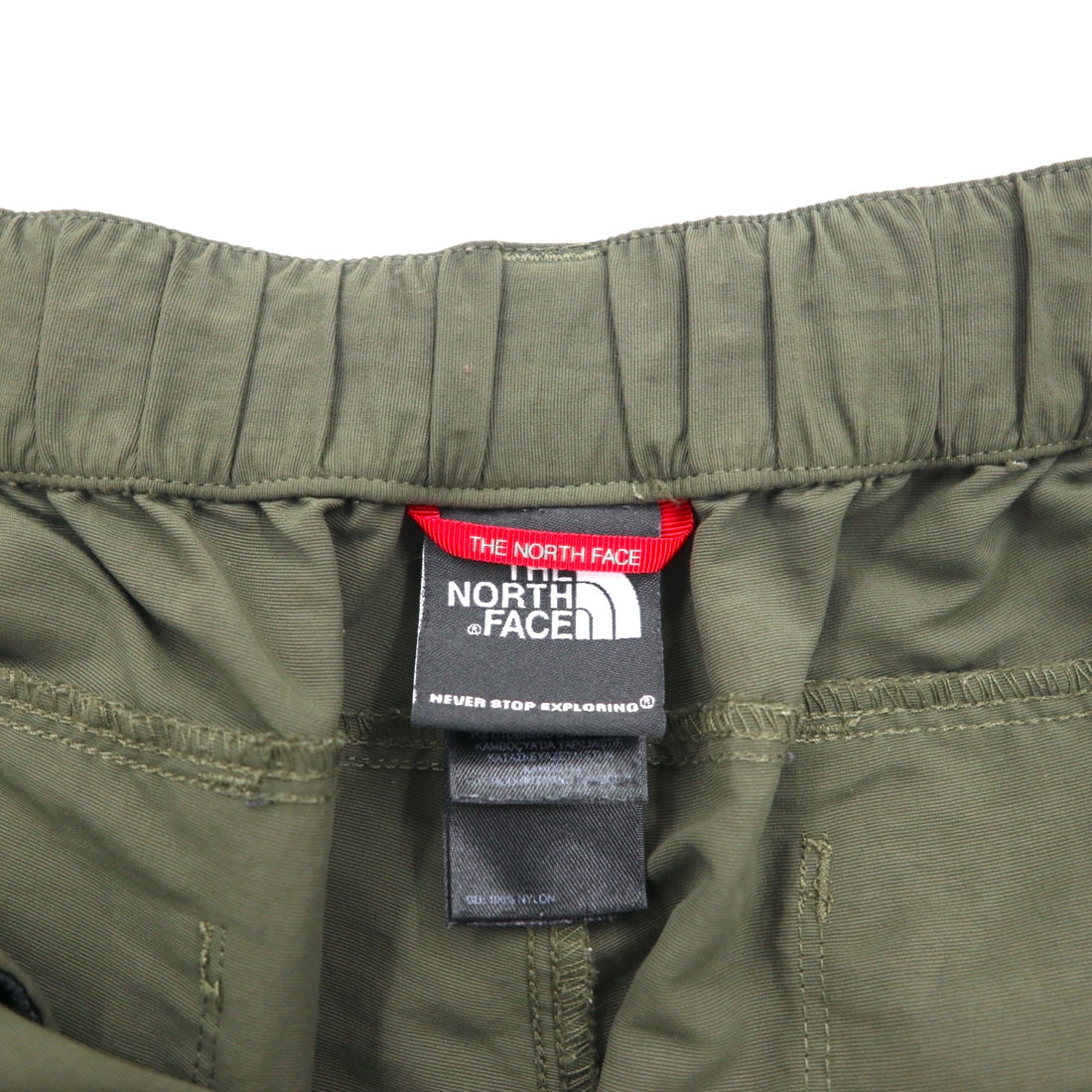 THE NORTH FACE Outdoor 2-Way Convertible Cargo Pants, Size M, Khaki, Nylon, US Standard, AJFB